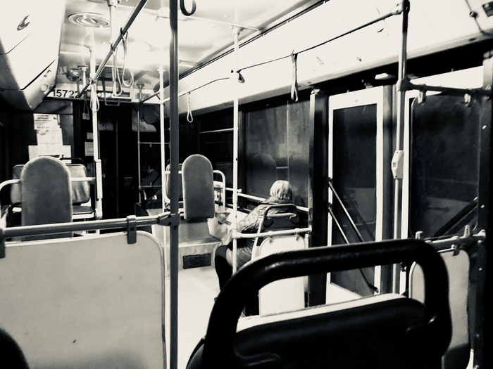 Russian Depression - My, Bus, Public transport