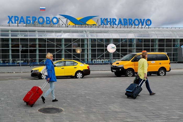 Khrabrovo airport terminal opened after reconstruction - Kaliningrad region, , The airport