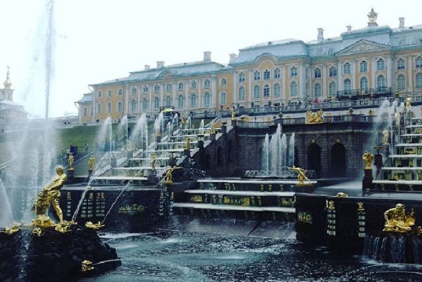 Fountains open in Peterhof - Saint Petersburg, Fountain, Peterhof, Petrodvorets