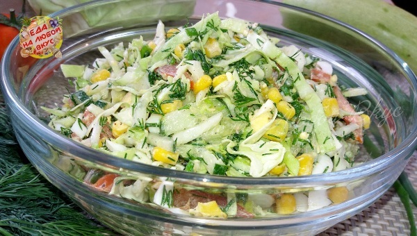 Fresh cabbage salad - My, Salad, Cabbage salad, Video recipe, Yummy, Food, Cooking, Cabbage, Video