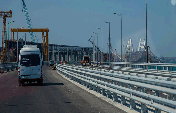 Crimean bridge in Crimea - Russia, Crimea, Crimean bridge, Kerch bridge, Longpost