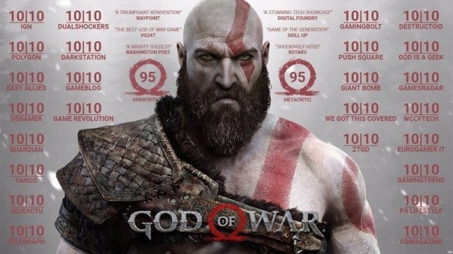 God of War is a new reason to buy a PlayStation 4 - My, Games, God of war, Longpost