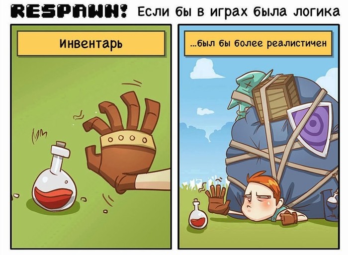 Logic in games - Logics, Comics, Games, Computer games, Виртуальная реальность, Longpost