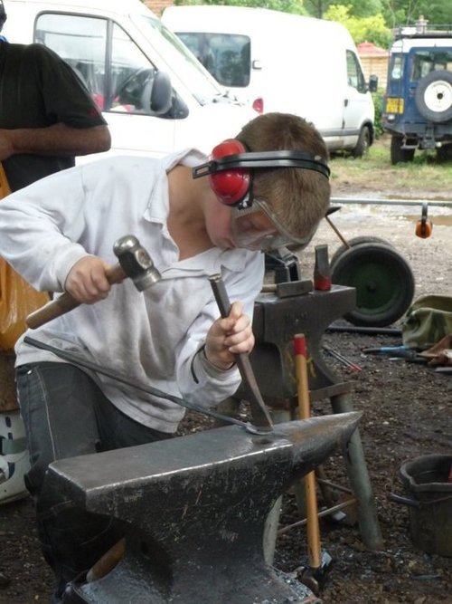 Alec Steele is one of the UK's youngest blacksmiths - , , Blacksmithing, Blacksmith, Longpost