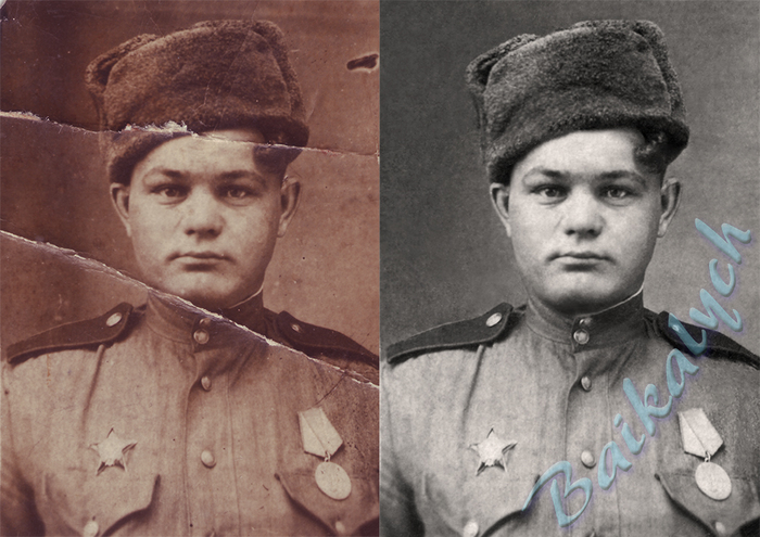 Photo restoration - My, Photo restoration, , Colorization, , , Longpost