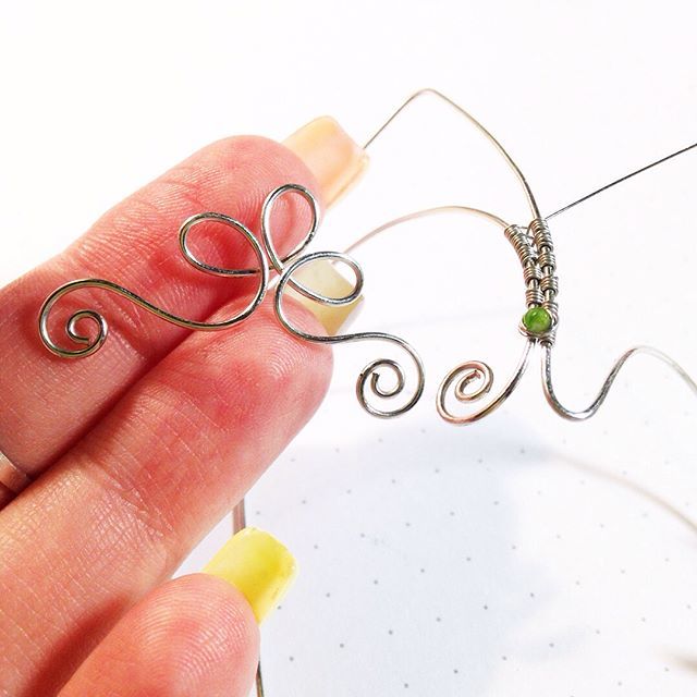 Elven wire ears - My, Needlework with process, Handmade, Cuffs, Elves, Wire, Wire wrap, , Artflection, Longpost