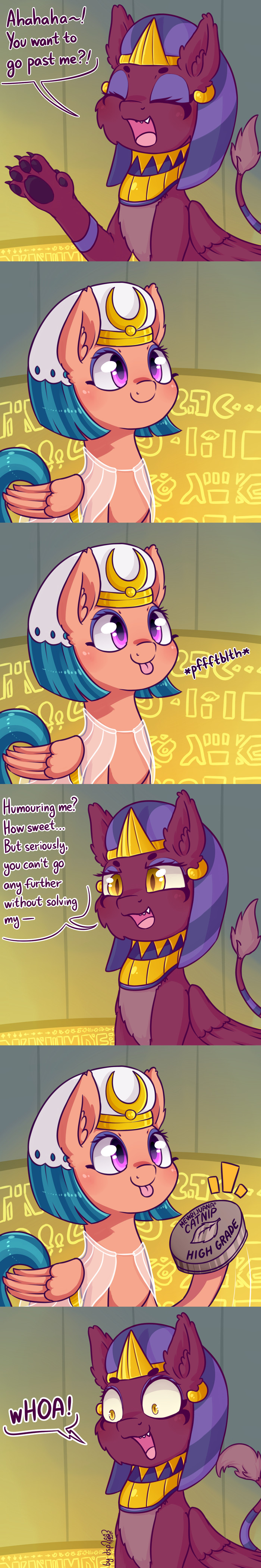 The Sphinx and the way to conquer it - My little pony, Somnambula, Sphinx, Longpost