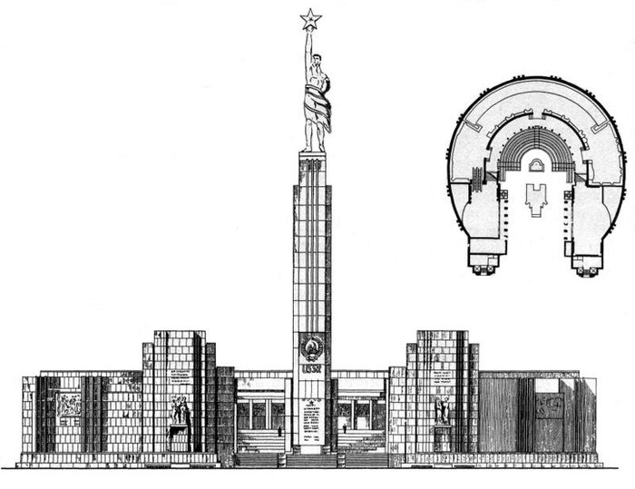 Павильон СССР 1939г. на всемирной выставке в Нью-Йорке. | Пикабу
