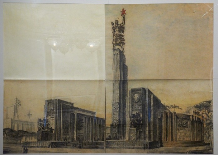 Павильон СССР 1939г. на всемирной выставке в Нью-Йорке. | Пикабу