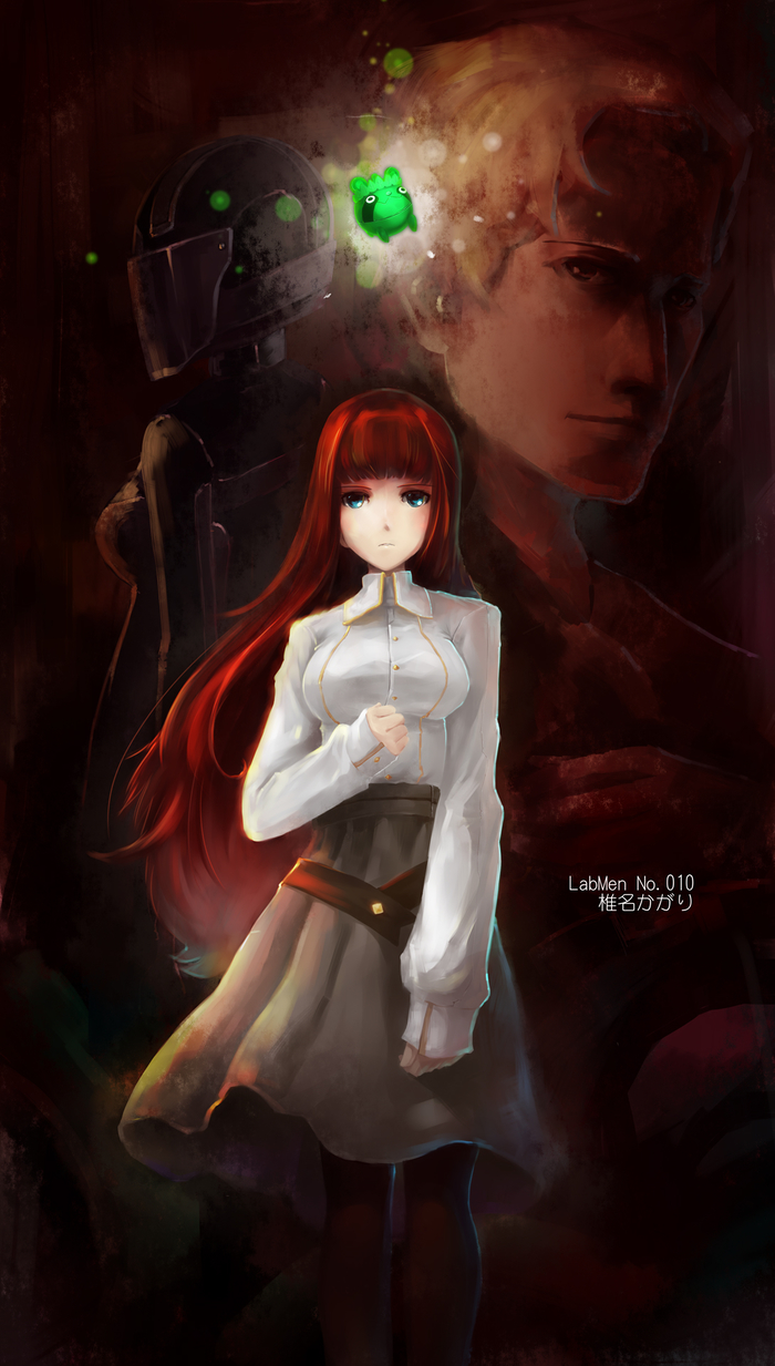 Kagari - Digital drawing, Drawing, Anime art, Kagari Shiina, Steins Gate 0, Spoiler