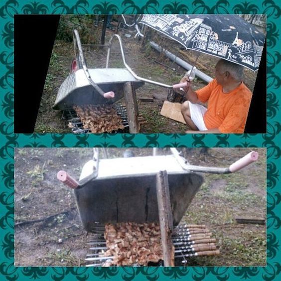 "Я его слепила из того, что было" #3 Поздравление, Длиннопост, Подборка, Шашлык