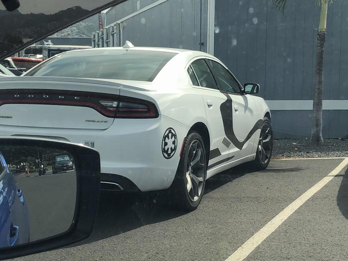 Fan of Dodge and stormtroopers. - Car, Dodge, Reddit, Auto, Decor, Star Wars stormtrooper, Stickers on cars