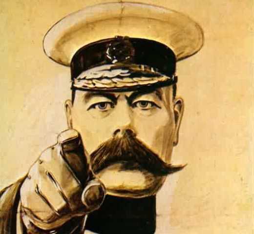 England needs you! - World War I, The appeal, Great Britain