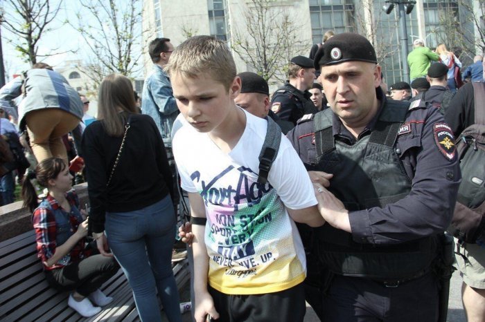 All detained underage protesters in Moscow were released. - Politics, Children, Alexey Navalny, Unauthorized meeting, Text