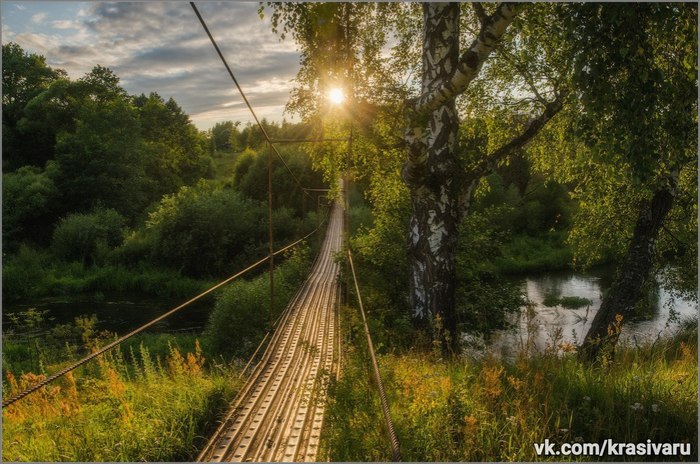 Bridge to the sun! - Nature, Bridge, The sun