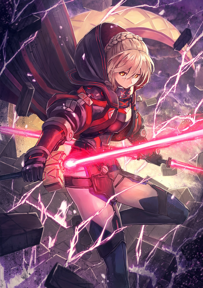 Darth Altria - Аниме, Anime Art, Fate Grand Order, Heroine X Alter, Mysterious Heroine X Alter