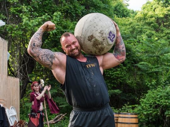 The mountain from Game of Thrones won the title of World's Strongest Man - Game of Thrones, Grigor Kligan, Haftor Bjornson