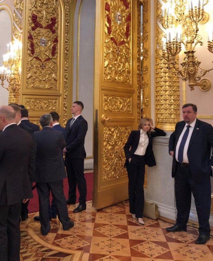 Natalya Poklonska at the inauguration of Russian President V.V. - Society, Politics, Inauguration, The president, Natalia Poklonskaya, Grand Kremlin Palace, Twitter, The photo