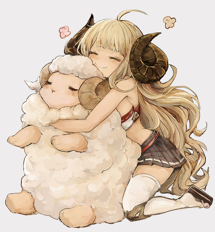 Lamb - Anime, Anime art, Granblue fantasy, Anila