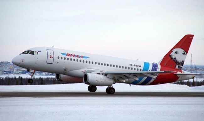The pilot of the plane of the airline Yamal rebooted the computer in flight. - Sukhoi Superjet 100, Yamal, Airplane, Reboot, news, Salekhard, Tyumen, Aviation