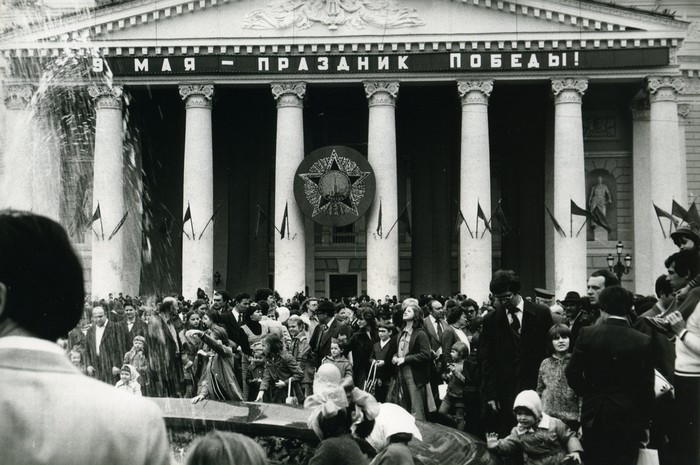 70s Victory Parade - May 9, The photo, camera roll, , the USSR, The Great Patriotic War, Memory, Death, Longpost, May 9 - Victory Day