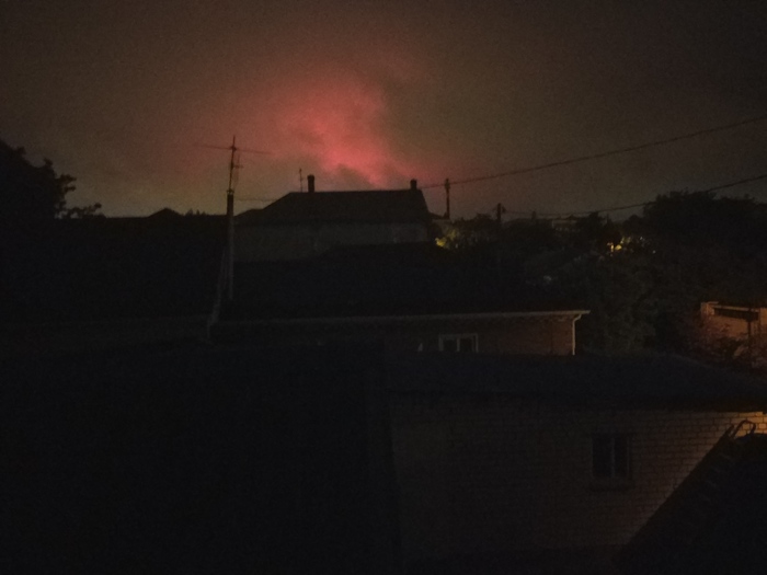 Gloomy - Explosion, Sky, Fearfully, Gloomy, May 9, Holidays, Fireworks, My, May 9 - Victory Day, Longpost