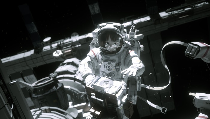 Astronaut - Anime Art, Аниме, Anime Original, Novelance