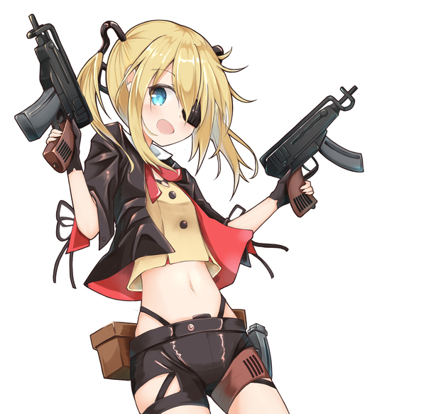 Two guns are better than one - Anime, Not anime, Anime art, Girls frontline, Vz61