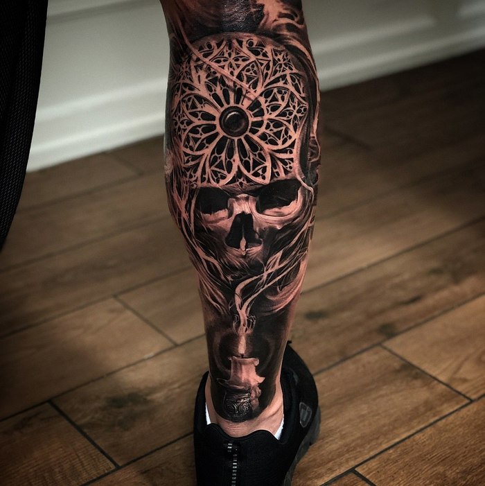 I want that - My, Tattoo, , Scull