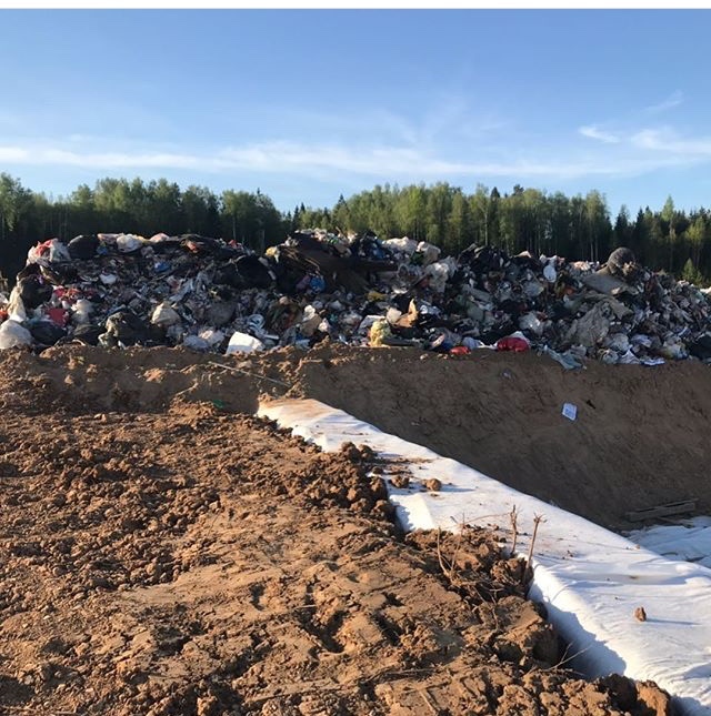 New landfill in the suburbs. Continued. - My, MSW, Dump, Garbage, Sychevo, , Justice