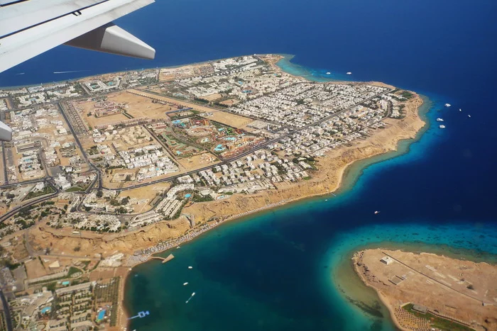 Approach - Aerial photography, Egypt, Sinai Peninsula, My