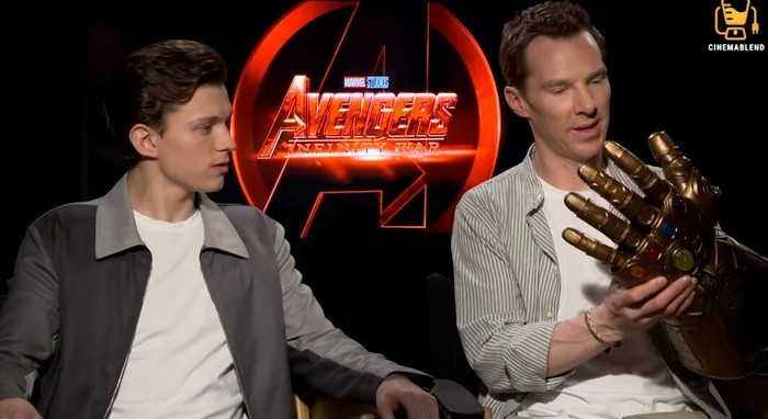 That's why he needs the Infinity Gauntlet. - Benedict Cumberbatch, Tom Holland, Infinity Gauntlet, Avengers: Infinity War, Longpost