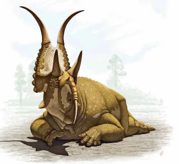 Book of Animals: Diabloceratops - My, Dinosaurs, , Animals, Animal book, Zoology, Paleontology, Longpost
