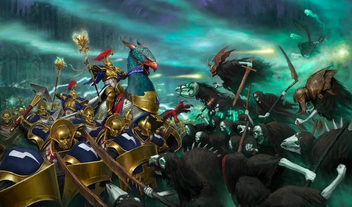 Релиз новой фракции для Age of Sigmar - Nighthaunt - Warhammer: Age of Sigmar, Nighthaunt, Alliance of Death, Миниатюра, Aos News, Видео, Длиннопост