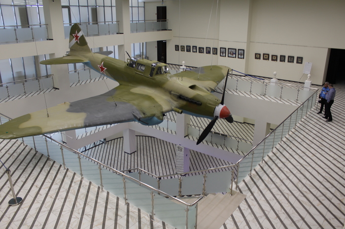 Model of attack aircraft IL-2 in full size - My, Layout, Layout, Prototyping Studio, Models, Dummy, Museum, Russia, Makhachkala, Video, Longpost