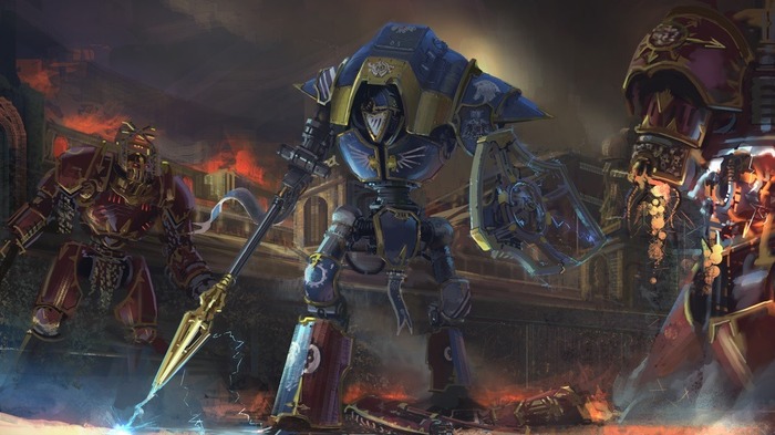Cerastus Knight Lancer of House Terryn Warhammer 40k, Wh Art, Imperial Knight