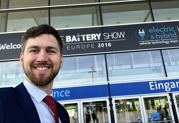 Энергоэлемент на Battery Show Europe-2018 Батарейка, Batteryshow