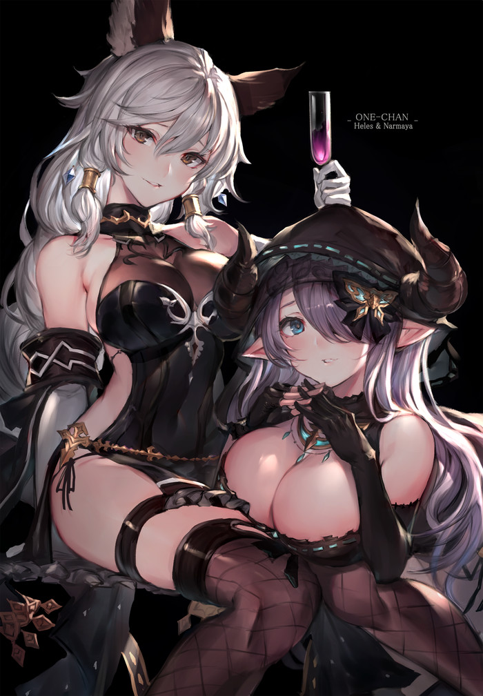 Anime Art - NSFW, Anime, Anime art, Granblue fantasy, Narmaya, Heles