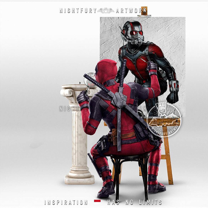 Pictures from Deadpool - Deadpool, Artist, Painting, Longpost