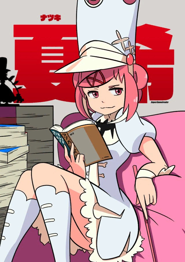 Nani sore - Doki Doki Literature Club, Crossover, Kill la Kill, Natsuki, Nonon jakuzure, Аниме, Не аниме, Кроссовер