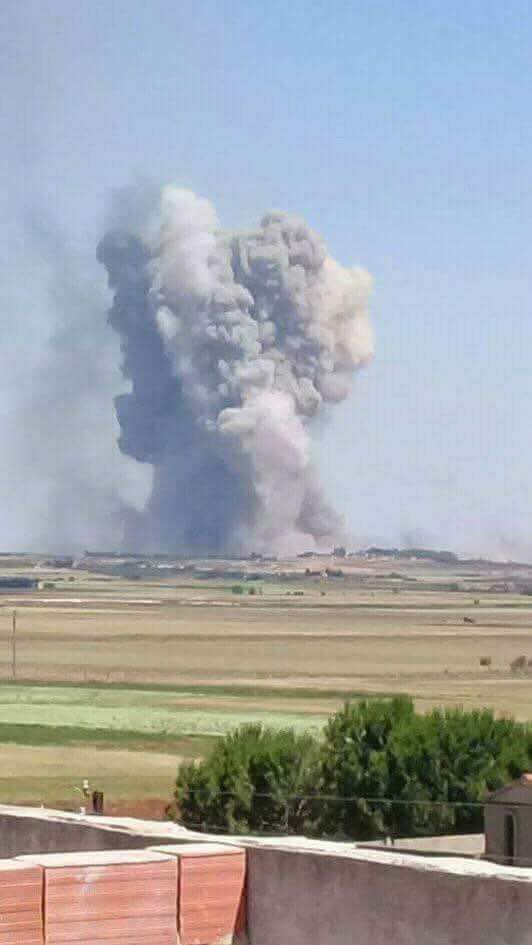 Fifth explosion at Hama airbase - Syria, Hama, , Explosion, Longpost