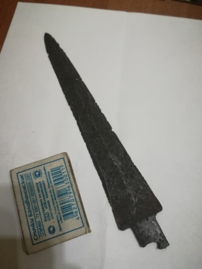 Found this in the ground. - My, Dagger, Knife, Find, , , Excavations, Longpost, Found things