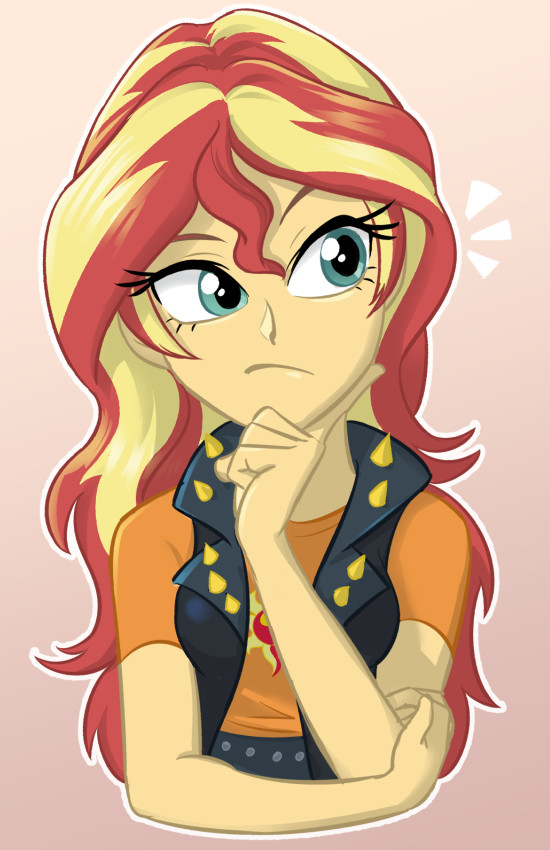 Sunset - My little pony, Equestria girls, Sunset shimmer, Ta-Na