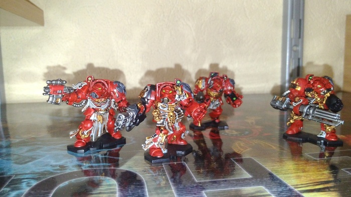 First paint - My, Warhammer 40k, Space Hulk, Painting, Wh miniatures, Blood angels