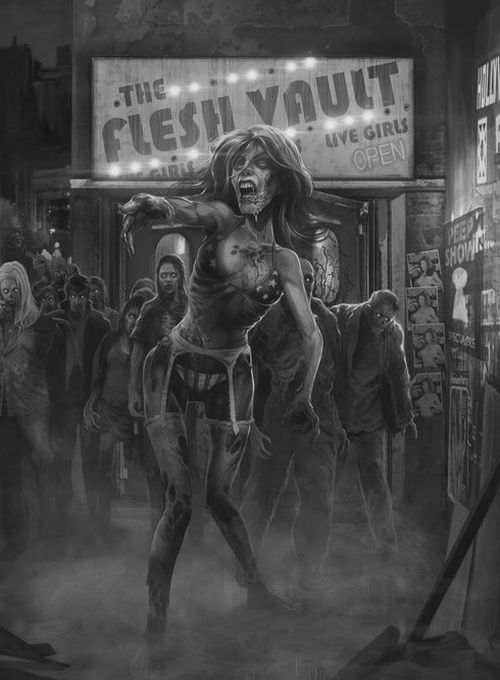 Zombie - Zombie, Drawing, Monster, Longpost