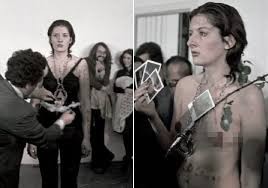 performance grandmother - Torture, Psychology, Justification, Longpost, Marina Abramovich, Performance, Society, People, Cruelty, , Items, Usage