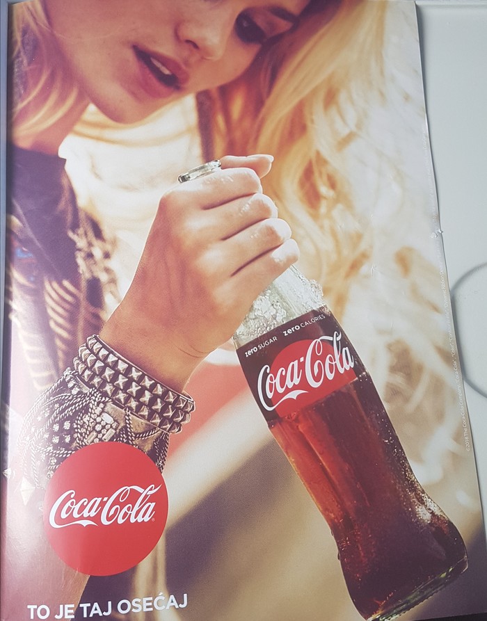 Advertisement for Coca Cola in Serbia - Advertising, Coca
