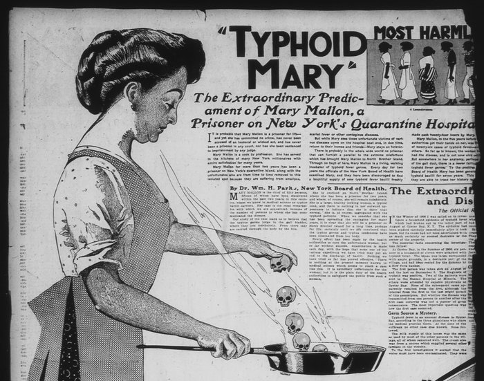 Typhoid Mary - Hot Death Breakfasts - My, Story, USA, New York, Typhoid Mary, The medicine, , Epidemic, 20th century, Video, Longpost