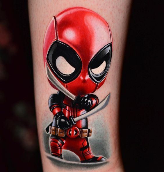 Personal deadpool - Tattoo, Deadpool, 