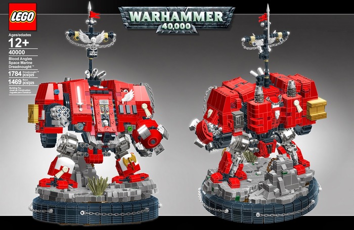 Rumors that have been circulating for a very long time about some new LEGO series turned out to be true - Warhammer 40k, Lego, Adeptus Astartes, Ultramarines, Wh humor, Fake, Longpost